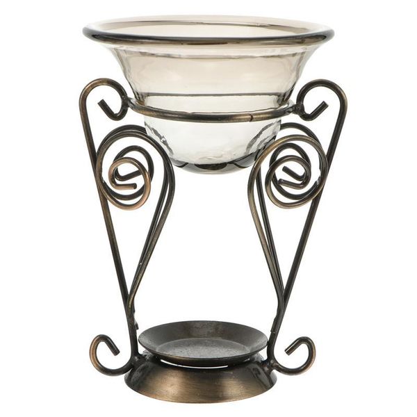 

1pc aroma diffuser burner candle essential oil iron fragrance lamps