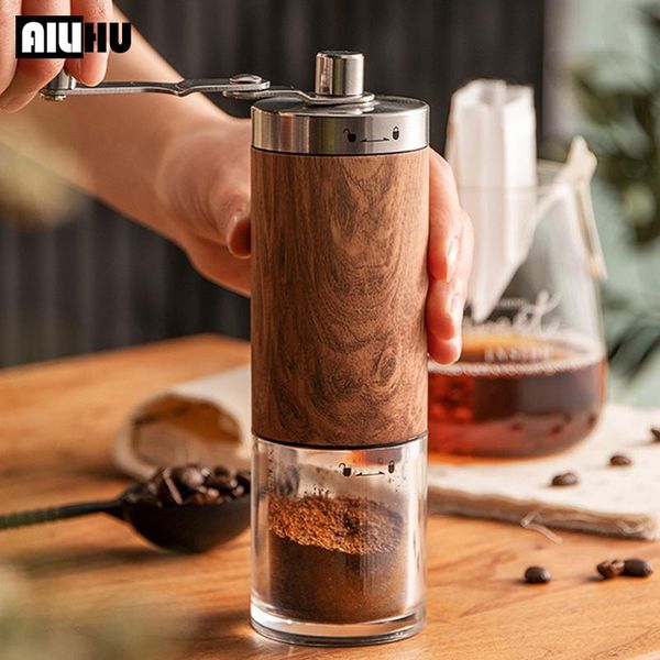 

manual coffee grinders grinder hand portable stainless steel machine bean maker