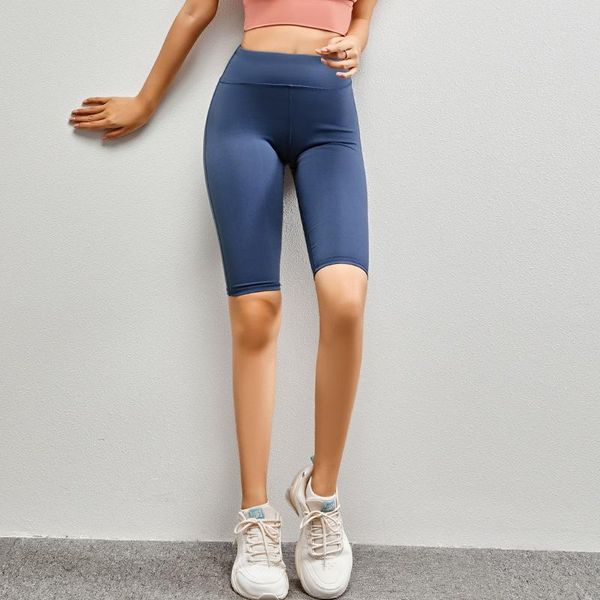 

yoga outfits 2021 spring and summer style fitness sports in short women's slim fit casual quick-dry running one slice waist shorts, White;red