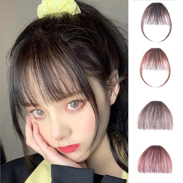 

1pcs hair clips pieces false synthetic on the for hairdressers women styling accessories bun maker, Brown