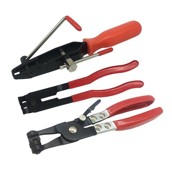 

professional hand tool sets 3pcs cv joint boot clamp pliers car banding kit set for use multifunctional with coolant hose fuel clamps tools