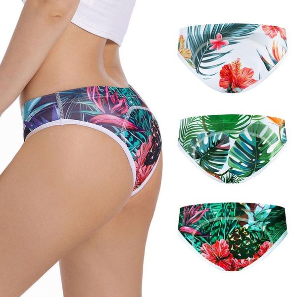 

mountain bike triangle underpants pad high elasticity breathable silicone women's underwear cycling equipment racing jackets, Black;red