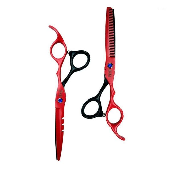 

japan 440c 6'' professional stainless steel hair scissors haircut thinning barber cutting shears hairdresser scissors1