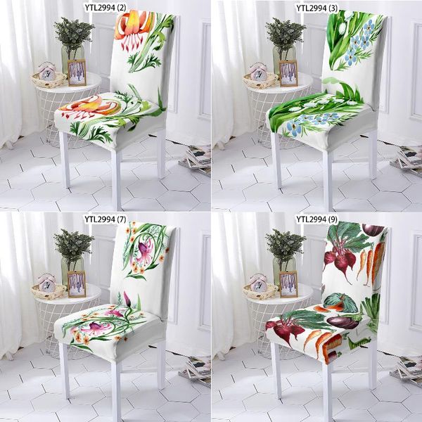 

chair covers flowers and green leaves chairs dining room bench cover office home