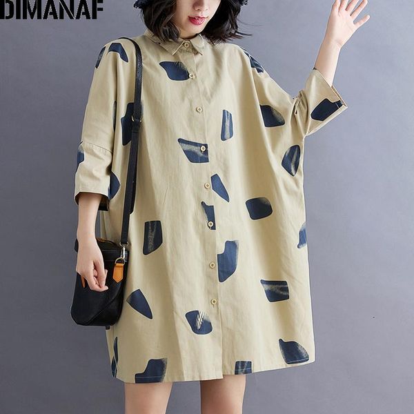 

women's t-shirt dimanaf 2021 summer plus size women cotton tshirt fashion lady tunic print shirt loose casual oversize clothing, White