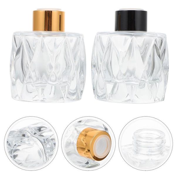 

storage bottles & jars 4pcs diffuser bottle 100ml fragrance jar empty