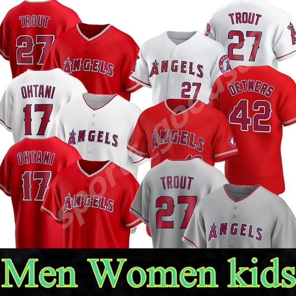 

2021 los angeles angels jersey 27 mike trout 6 anthony rendon 17 shohei ohtani 5 albert pujols 2 andrelton simmons baseball jerseys 05, Blue;black