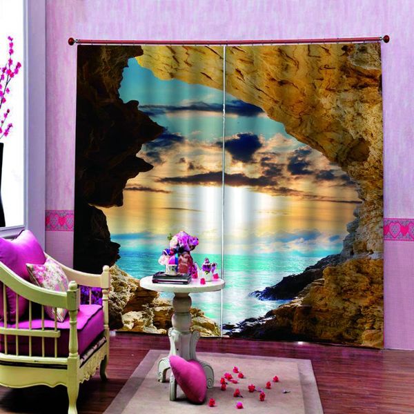 

curtain & drapes luxury fashion blackout modern living room curtains beautiful lake sky landscape window
