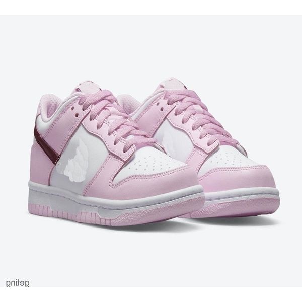 

shoes dunk-low white pink red valentines day cw1590-601 sale kids casual store wholesale size36-45