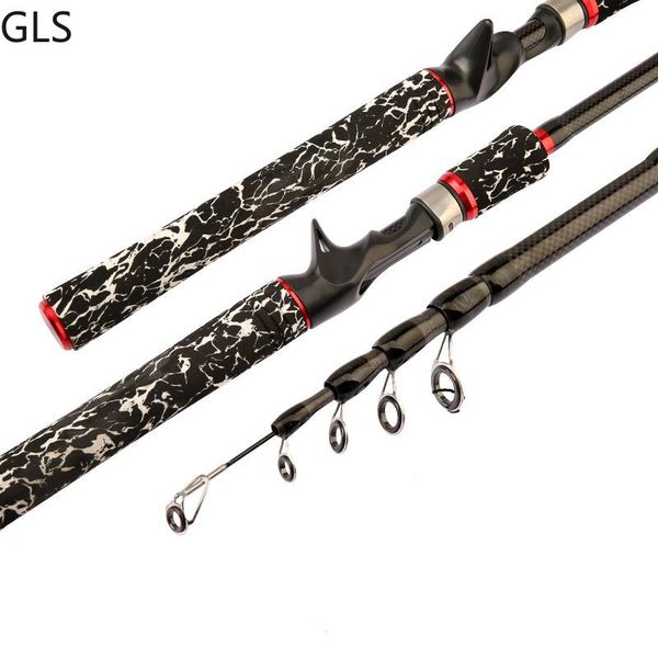 

feeder fishing rod carbon fiber spinning/ casting travel tackle 1.8-2.7m boat rods