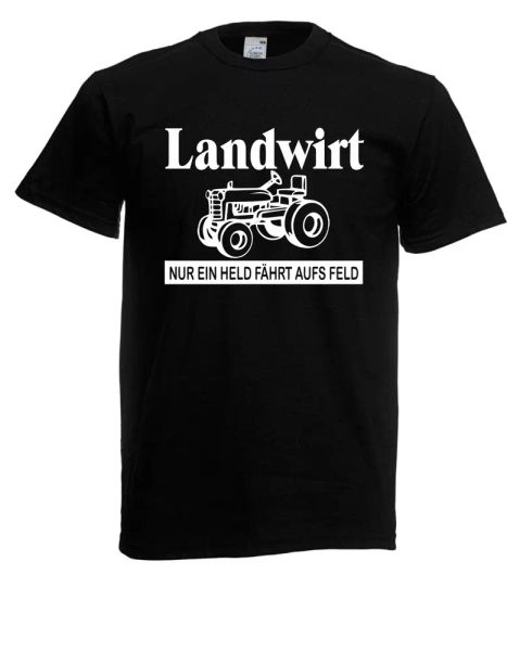 

mens t-shirt farmer tracktor bauer sayings funny until 5xl, White;black