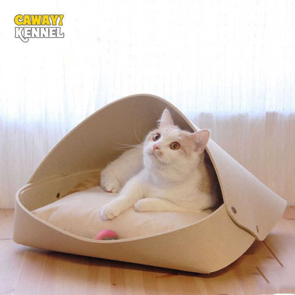 CAWAYI KENNEL Soft Pet House Katzenbett für Hunde Katzen Kleintiere Produkte Cama Perro Hondenmand Panier Chien Legowisko Dla Psa 210713