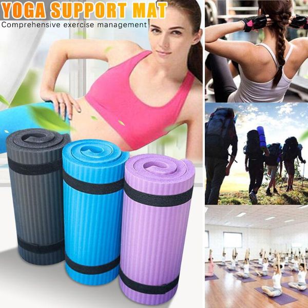 

carpets 60*25*1.5cm yoga mat abdominal wheel pad flat support elbow auxiliary home gym workout mats #june