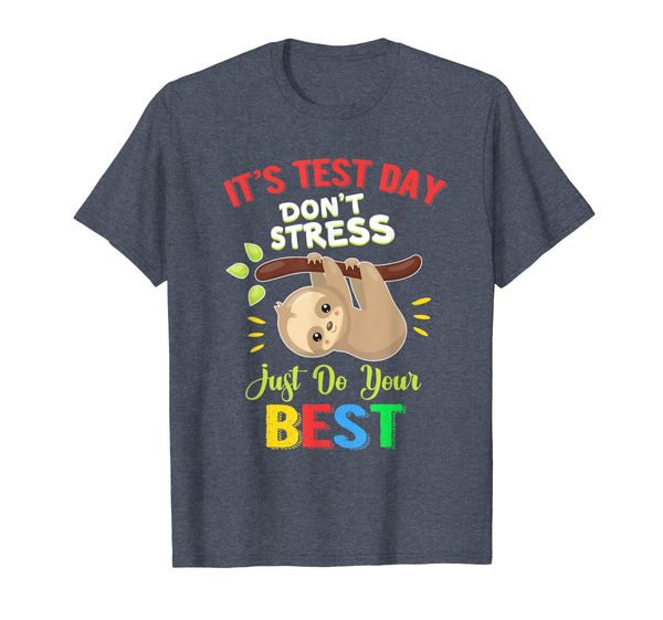 

it's test day you got this shirt teacher testing day t-shirt, White;black