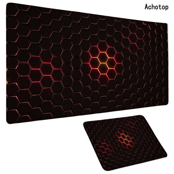 

mouse pads & wrist rests 900x400mm hexagon xxl mousepad gaming notbook pad gamer mat pc game computer desk padmouse keyboard large play mats