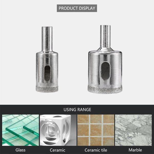

professional drill bits 28pcs/set diamond bit hollow hole saw 6-50mm for marble tile glass xoa88