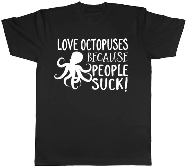 

love ocses because people suck mens womens ladies ocs t-shirt, White;black