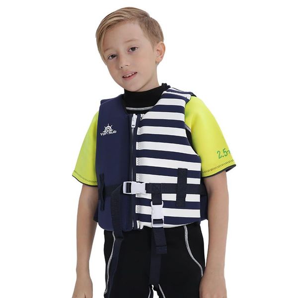 

one-pieces swimming pool kids lifejacket children water sports beach kayak life vest drifting boating survival fishing safety jacket, Black