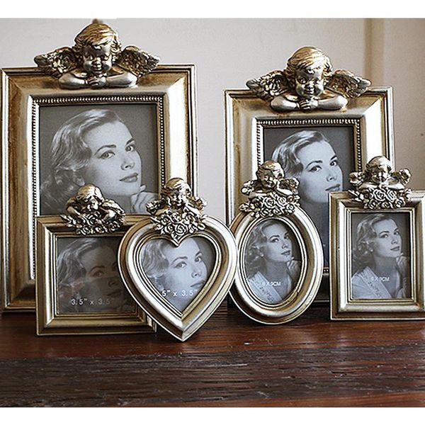 

frames and mouldings selling est 3.5-inch 6-inch 7-inch european retro to do the old angel golden po frame for wedding dress home decor