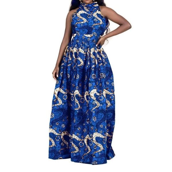 

ethnic clothing polyester elegant african dresses for women 2021 africa clothes dashiki grand bubu robe africaine femme bazin party dress, Red