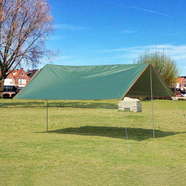 

tents and shelters 5x3m tourist awning waterproof tarp beach tent outdoor camping travel gazebo equipment furniture