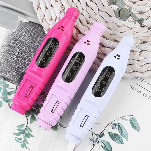 

nail drill & accessories professional electric quick and safe manicure portable including 6 polishing heads 1 usb charging cable