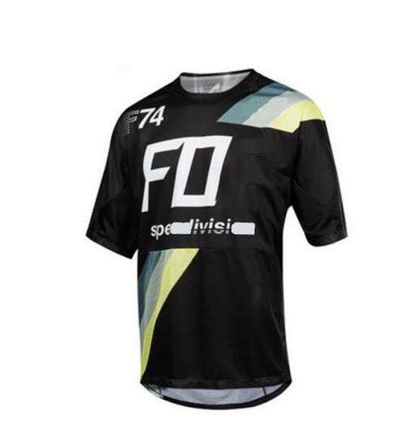 

2021 summer short-sleeved t-shirt, off-road motorcycle racing speed surrender, mountain bike speed sports t-shirt, polyester quick-drying