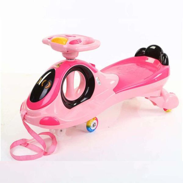 

strollers# the male and female baby anti-rollover scooter mute children with music twisting car children's tricycle