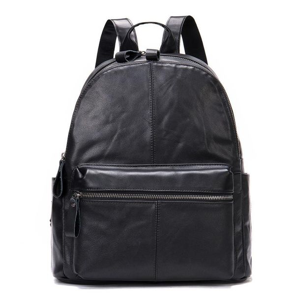 

backpack brand designer women genuine leather shoulder school bags for teenagers travel cowhide female knapsack