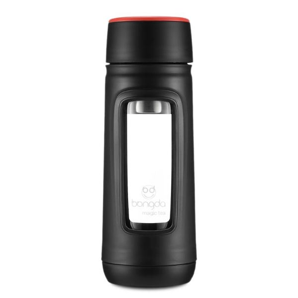 

water bottles 320ml infuser borosilicate glass bottle for business use