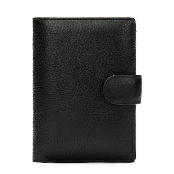 

wallets arrivals genuine leather multi-card bit men business card wallet cowhide men's brand zipper purses, Red;black