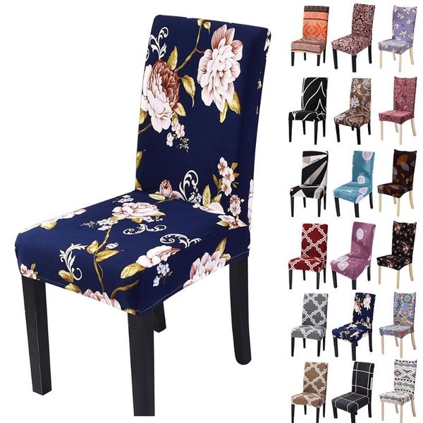 

spandex stretch chair cover banquet decor restaurant home dining seat case wedding el party d30 covers