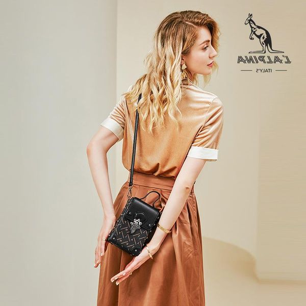 

female kangaroo bag 2021 american fashion handbag messenger and new lalpina shoulder retro mini european bcrxi