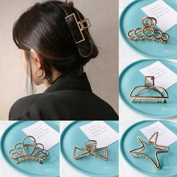 

koeran style alloy fashion women girls hair clips simple elegant wishing accessoreis headwear ornament1
