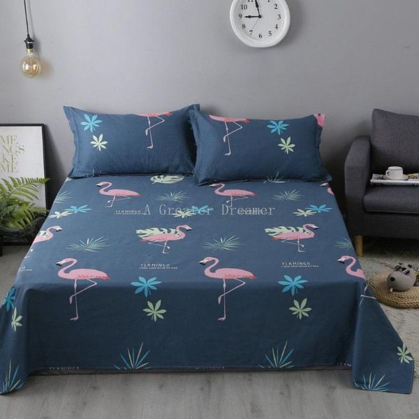 

sheets & sets simple home textile bed sheet cases cotton for kids adults flower aniaml print protector quilt cover