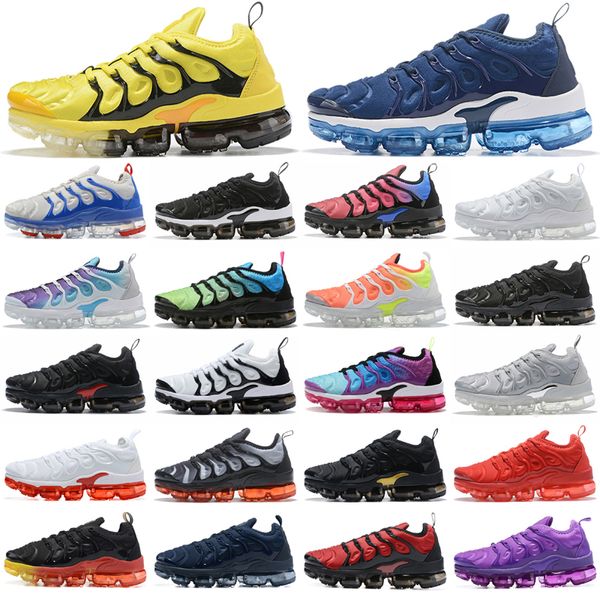 

2022 sneakers plus tn running shoes atlanta black white volt usa ice blue light bone fresh undftd triple purple red men women designer train