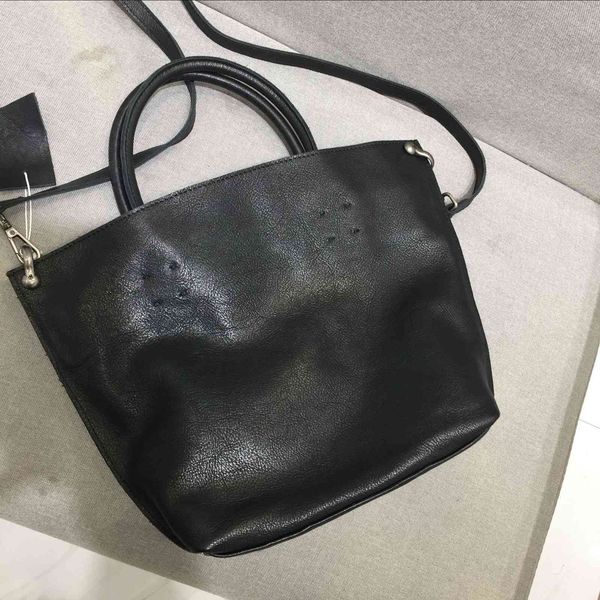 

leather head leather hand made women's single shoulder bag