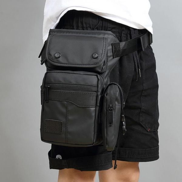 

waist bags men drop leg bag thigh hip belt bum fanny pack military tactical travel riding motorcycle messenger shoulder