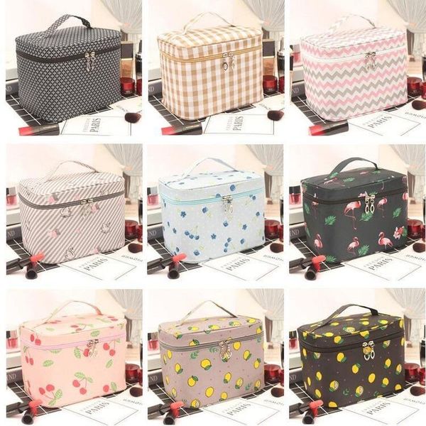 

travel cute cosmetic bag portable waterproof storage large capacity korean organizer bags & cases