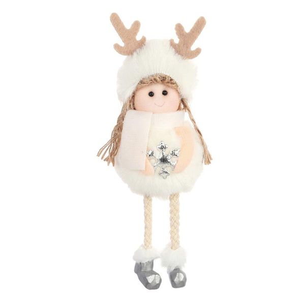 

christmas decorations gift home festival diy toy cute angel doll tree pendants party plush kids decorative living room ornaments