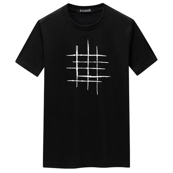 

men's t-shirts 2021 summer t-shirt brand clothing printing male slim fit short-sleeved plus size for men, White;black