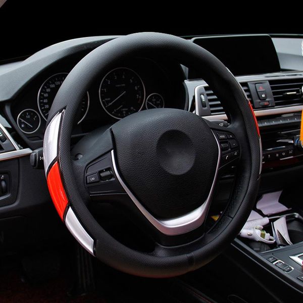 

steering wheel covers car cover suitable auto steering-wheel reflective movement diamond accessories
