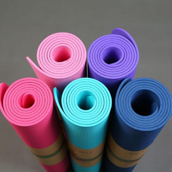 

yoga mats yingtouman mat extra thick 183*61*0.6cm non-slip tpe men women fitness tasteless gym exercise pad pilates
