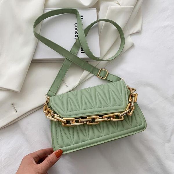 

evening bags fashion thick chain women's shoulder bag casual flap crossbody for women travel handbags designer ladies cross body