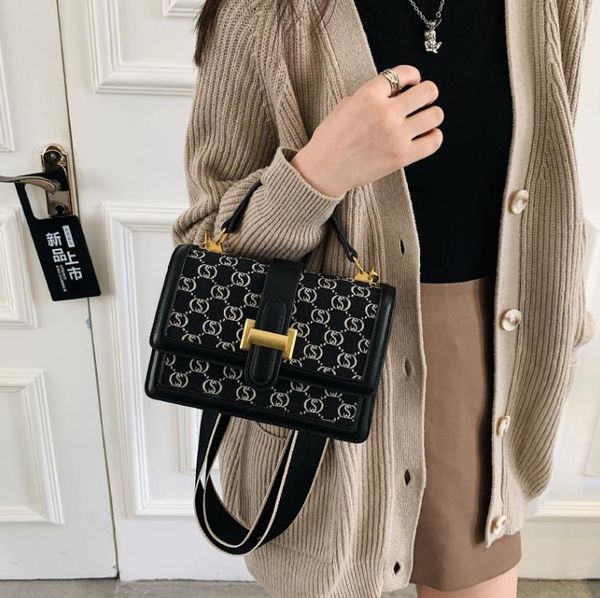 

evening bags fashion handbag casual texture all- female shoulder messenger bag