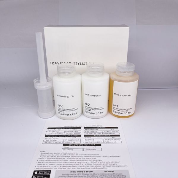

traveling stylish kit no.1 no.2 bond multiplier bondperfector hair conditioner shampoo&conditioner in stock