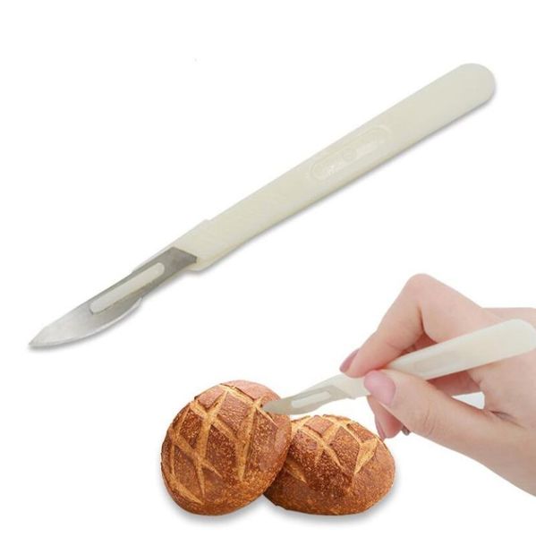 

bread cutters tools bakery scraper knife/slicer/cutter dough breads scoring lame with blades and cover baking pastry &
