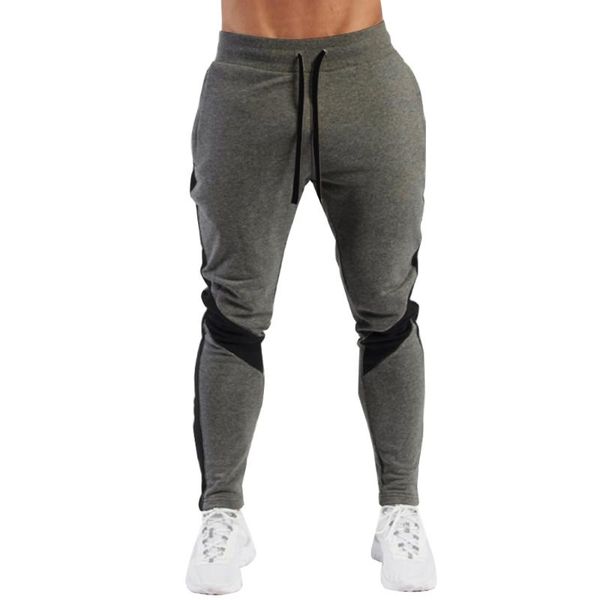 

men's pants tight-fitting jogging men 2021 fashion fleece autumn and winter warm sports outdoor straight-leg, Black
