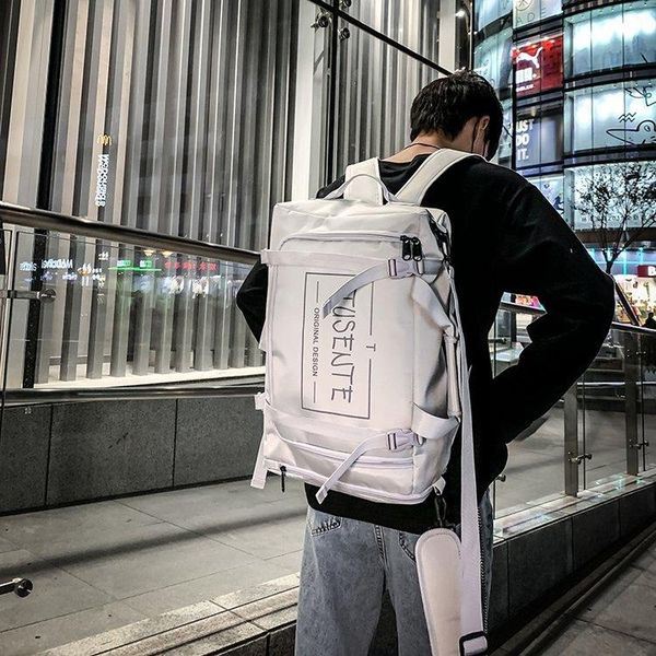 

backpacks shoulder messenger dual-purpose multifunctional canvas bag backpack