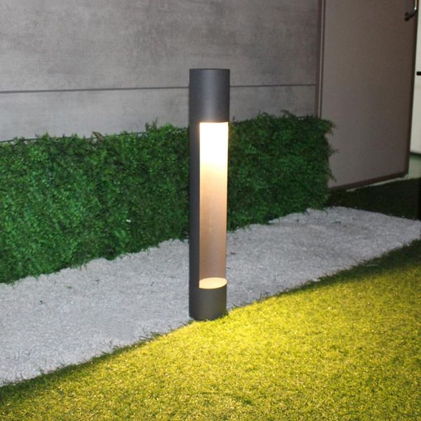 

thrisdar 60cm outdoor garden pillar light waterproof park villa community lawn lamps grass landscape pathway